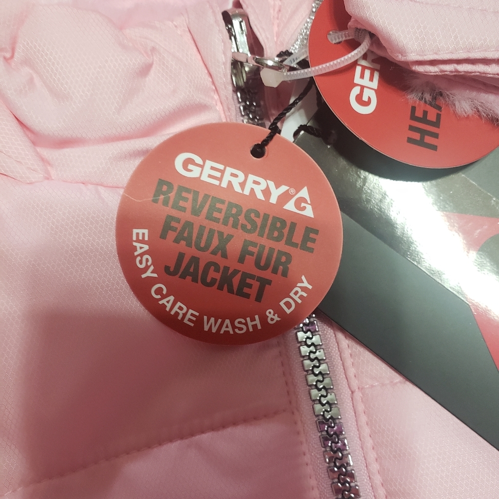 Gerry 5 or 6 Reversible Faux Fur Jacket Coat NEW - Picture 5 of 10